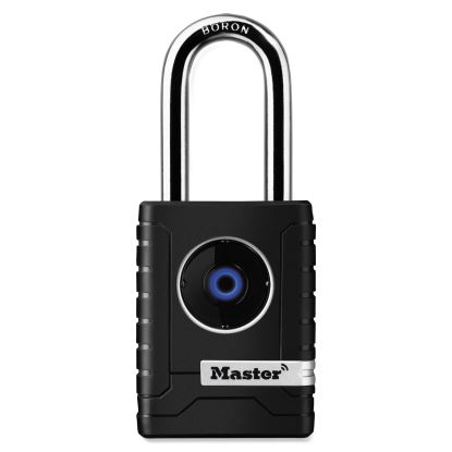 4401DLH Bluetooth Padlock, Outdoor, Black/Silver, 2 7/32" Width1