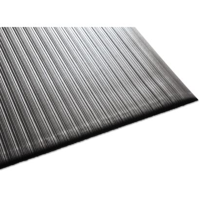 Air Step Antifatigue Mat, Polypropylene, 36 x 144, Black1