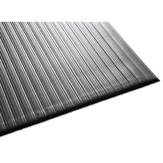 Air Step Antifatigue Mat, Polypropylene, 36 x 144, Black1