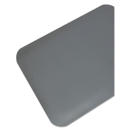 Pro Top Anti-Fatigue Mat, PVC Foam/Solid PVC, 36 x 60, Gray1