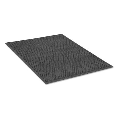 EcoGuard Diamond Floor Mat, Rectangular, 48 x 96, Charcoal1