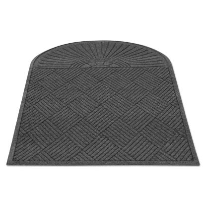 EcoGuard Diamond Floor Mat, Single Fan, 36 x 72, Charcoal1