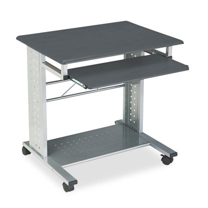Empire Mobile PC Cart, 29.75" x 23.5" x 29.75", Anthracite/Silver1