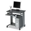 Empire Mobile PC Cart, 29.75" x 23.5" x 29.75", Anthracite/Silver2