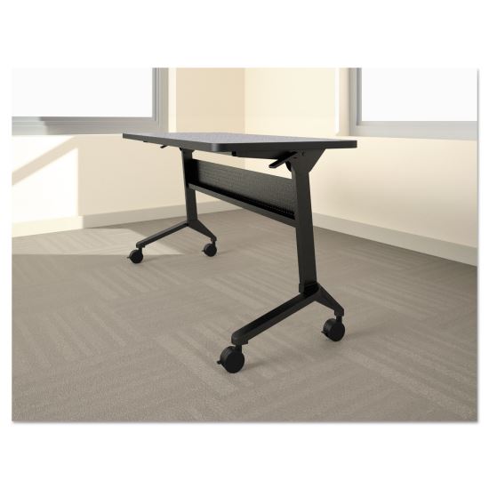 Flip-n-Go Table Base, 70.5w x 21.25d x 27.88h, Black1