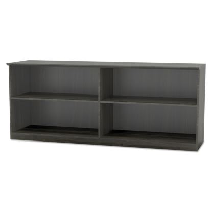 Medina Series Low Wall Cabinet with Doors, 72w x 20d x 29 1/2h, Gray Steel, Box11