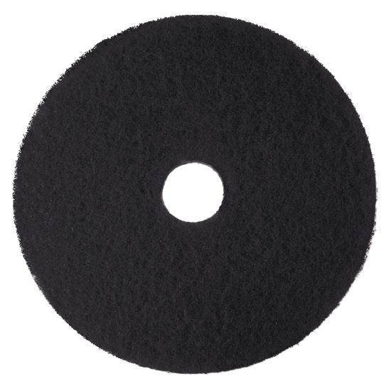 Low-Speed High Productivity Floor Pads 7300, 21" Diameter, Black, 5/Carton1