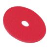 Low-Speed Buffer Floor Pads 5100, 14" Diameter, Red, 5/Carton2