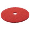 Low-Speed Buffer Floor Pads 5100, 20" Diameter, Red, 5/Carton1