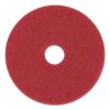 Low-Speed Buffer Floor Pads 5100, 20" Diameter, Red, 5/Carton2