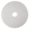 Low-Speed Super Polishing Floor Pads 4100, 24" Diameter, White, 5/Carton1