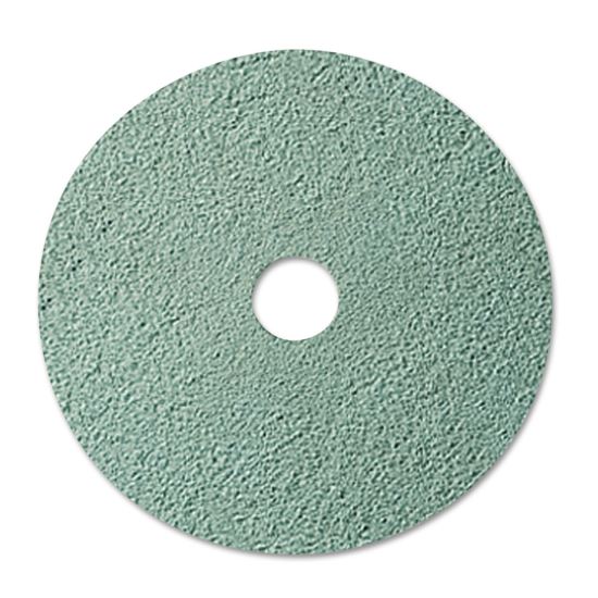 Ultra High-Speed Floor Burnishing Pads 3100, 20" Diameter, Aqua, 5/Carton1