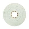 Permanent High-Density Foam Mounting Tape, Holds Up to 2 lbs, 0.75" x 38 yds, White2