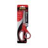 Multi-Purpose Scissors, 8" Long, 3.38" Cut Length, Gray/Red Straight Handle2