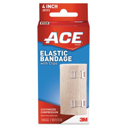 Elastic Bandage with E-Z Clips, 4 x 641