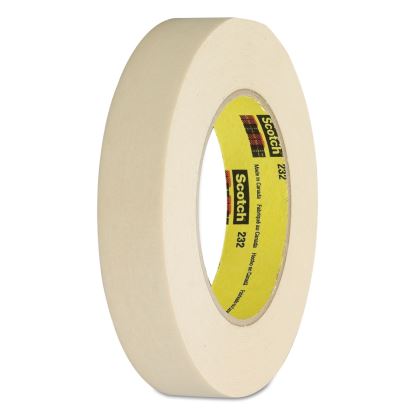 High-Performance Masking Tape 232, 3" Core, 24 mm x 55 m, Tan1