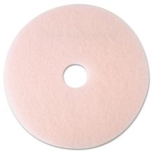 Ultra High-Speed Eraser Floor Burnishing Pad 3600, 19" Diameter, Pink, 5/Carton1