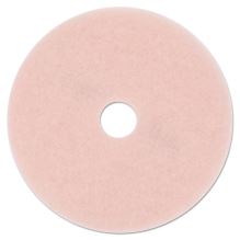 Ultra High-Speed Eraser Floor Burnishing Pad 3600, 27" Diameter, Pink, 5/Carton1