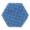 Low Scratch Scour Sponge 3000HEX, 4.45 x 3.85, Blue, 16/Carton2