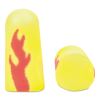 E-A-Rsoft Blasts Earplugs, Uncorded, Foam, Yellow Neon/Red Flame, 200 Pairs2