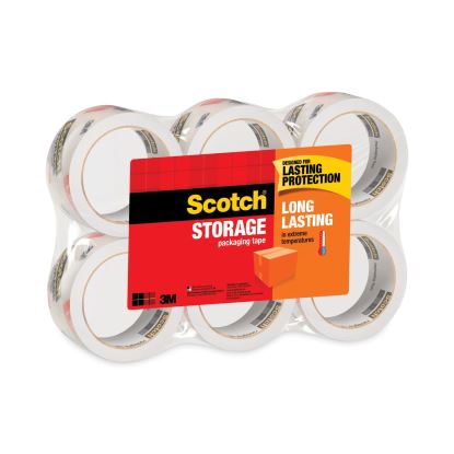 Storage Tape, 3" Core, 1.88" x 54.6 yds, Clear, 6/Pack1