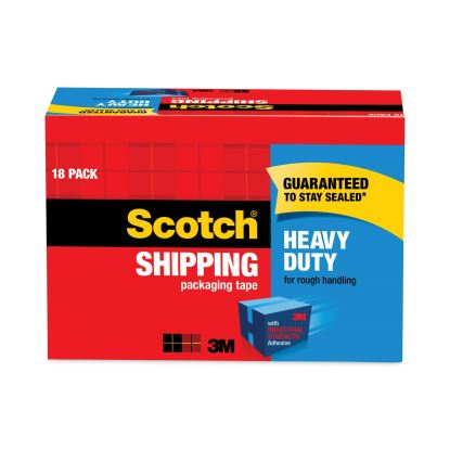 3850 Heavy-Duty Packaging Tape Cabinet Pack, 3" Core, 1.88" x 54.6 yds, Clear, 18/Pack1