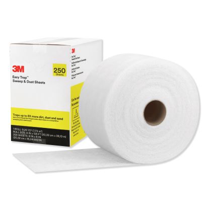Easy Trap Duster, 8" x 125 ft, White, 250 Sheet Roll1
