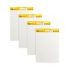 Vertical-Orientation Self-Stick Easel Pad Value Pack, Unruled, 30 White 25 x 30 Sheets, 4/Carton2