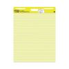Vertical-Orientation Self-Stick Easel Pads, Presentation Format (1 1/2" Rule), 30 Yellow 25 x 30 Sheets, 2/Carton2