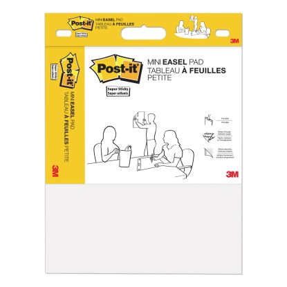 Vertical-Orientation Self-Stick Easel Pads, Unruled, 20 White 15 x 18 Sheets, 2/Pack1