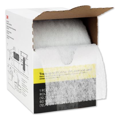 Easy Trap Duster, 5" x 30 ft, White, 1 60 Sheet Roll/Box1