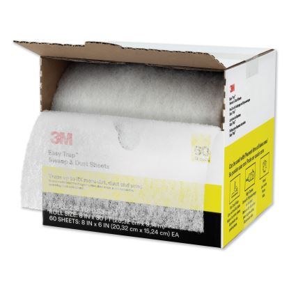 Easy Trap Duster, 8" x 30 ft, White, 60 Sheet Roll1