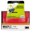 Scotchbrick Griddle Scrubber 9537, 4 x 6 x 3, Red/Black, 12/Carton2