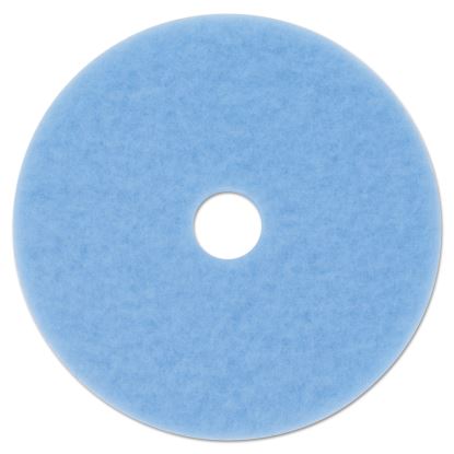 Hi-Performance Burnish Pad 3050, 27" Diameter, Sky Blue, 5/Carton1