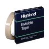 Invisible Permanent Mending Tape, 3" Core, 0.75" x 72 yds, Clear2
