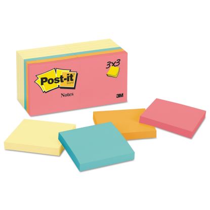 Original Pads Assorted Value Pack, 3 x 3, (8) Canary Yellow, (6) Poptimistic Collection Colors, 100 Sheets/Pad, 14 Pads/Pack1
