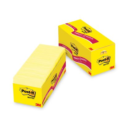 Original Pads in Canary Yellow, Cabinet Pack, 3" x 3", 90 Sheets/Pad, 18 Pads/Pack1