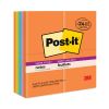 Pads in Energy Boost Collection Colors, 3" x 3", 90 Sheets/Pad, 24 Pads/Pack1