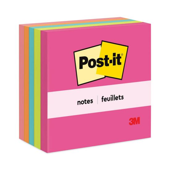 Original Pads in Poptimistic Collection Colors, 3" x 3", 100 Sheets/Pad, 5 Pads/Pack1