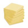 Original Recycled Note Pad Cabinet Pack, 3" x 3", Canary Yellow, 75 Sheets/Pad, 24 Pads/Pack2