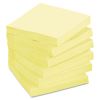 Original Recycled Note Pads, 3" x 3", Canary Yellow, 100 Sheets/Pad, 12 Pads/Pack2