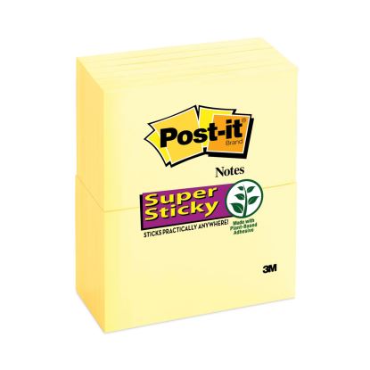 Pads in Canary Yellow, 3" x 5", 90 Sheets/Pad, 12 Pads/Pack1