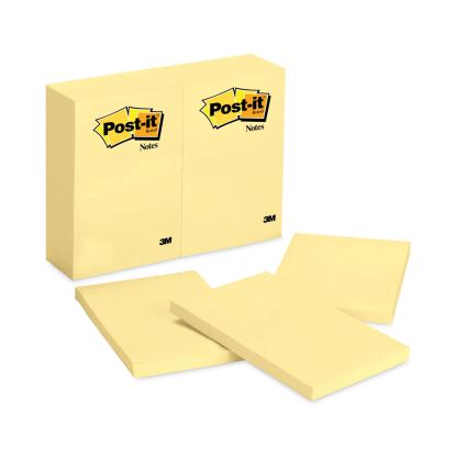 Original Pads in Canary Yellow, 4" x 6", 100 Sheets/Pad, 12 Pads/Pack1