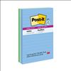 Recycled Notes in Oasis Collection Colors, Note Ruled, 4" x 6", 90 Sheets/Pad, 3 Pads/Pack1