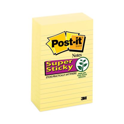 Pads in Canary Yellow, Note Ruled, 4" x 6", 90 Sheets/Pad, 5 Pads/Pack1