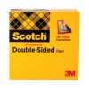 Double-Sided Tape, 3" Core, 0.5" x 36 yds, Clear2