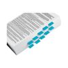 Standard Page Flags in Dispenser, Bright Blue, 100 Flags/Dispenser2