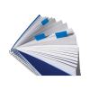 Marking Page Flags in Dispensers, Blue, 50 Flags/Dispenser, 12 Dispensers/Pack2