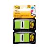 Standard Page Flags in Dispenser, Bright Green, 100 Flags/Dispenser1