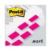 Standard Page Flags in Dispenser, Bright Pink, 100 Flags/Dispenser2